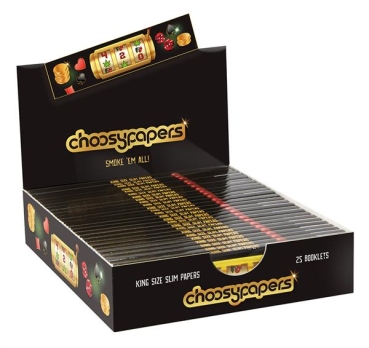 Choosypapers King Size Slim Zigarettenpapier Slot Machine